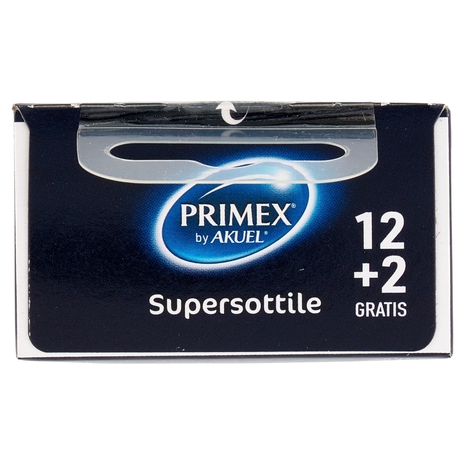 Primex Supersottile Classici  Profilattici in Lattice 14 pz